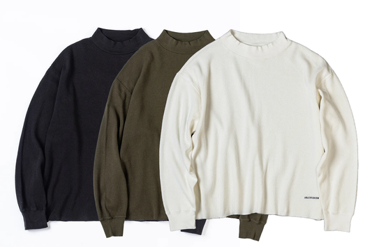 【ANACHRONORM】HEAVY THERMAL MOCK NECK L/S T-S