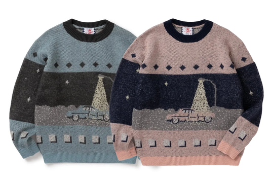 【SON OF THE CHEESE】HIGHWAY CREWNECK SWEATER