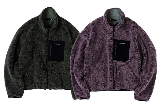 【ANACHRONORM】REVERSIBLE BOA JACKET