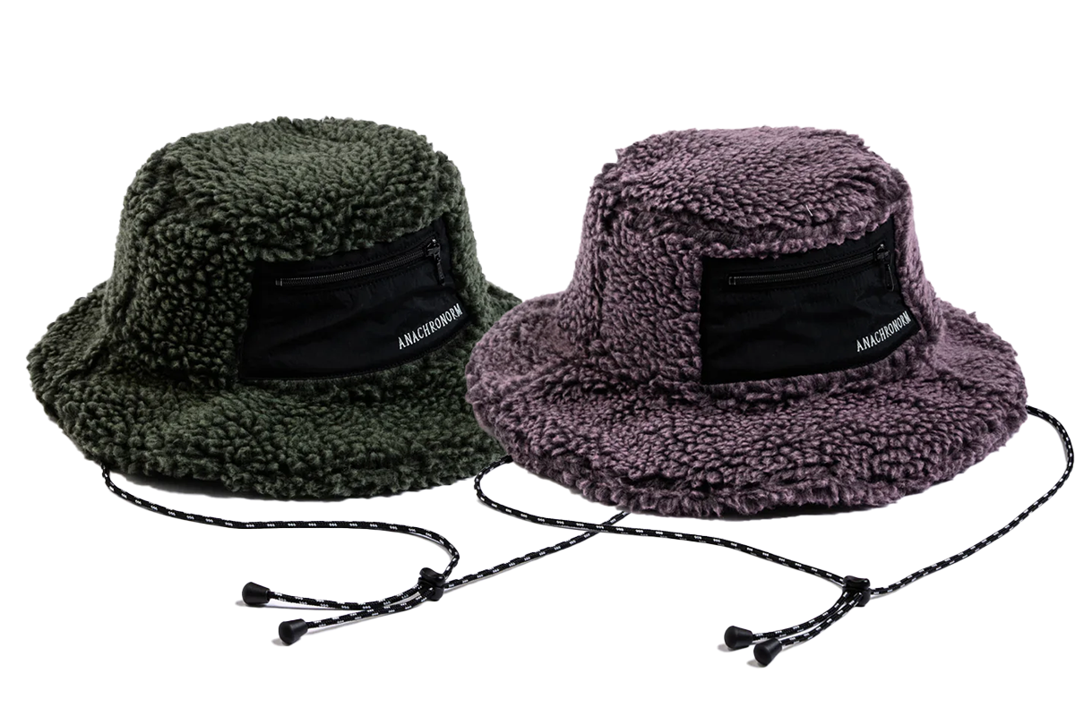 【ANACHRONORM】EMBROIDERY BOA HAT