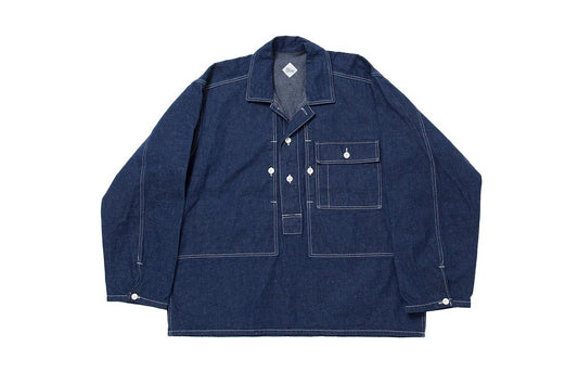 【THE CORONA UTILITY】A.M PULLOVER JACKET｜INDIGO