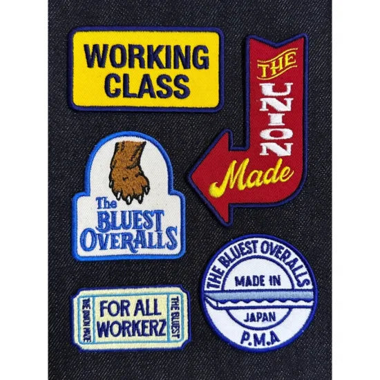 【THE UNION｜THE BLUEST OVERALLS】THE BLUEST PATCH SET｜TBO0091