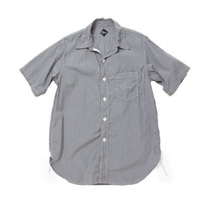 【THE CORONA UTILITY】NAVY 1POCKET SHORT SLEEVE SHIRT｜CS001S-25-02