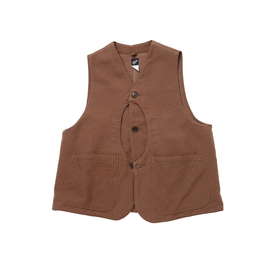 【THE CORONA UTILITY】GAME VEST / Brown｜CV002-25-04