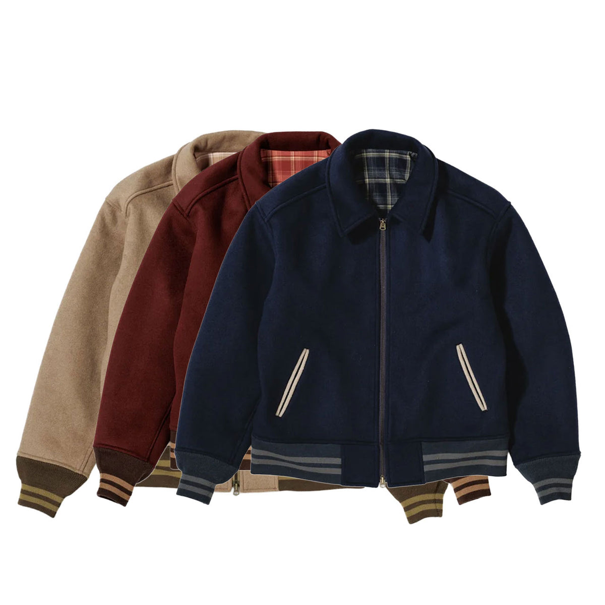 【ANACHRONORM】MELTON WOOL DRIZZLER JACKET｜AN478