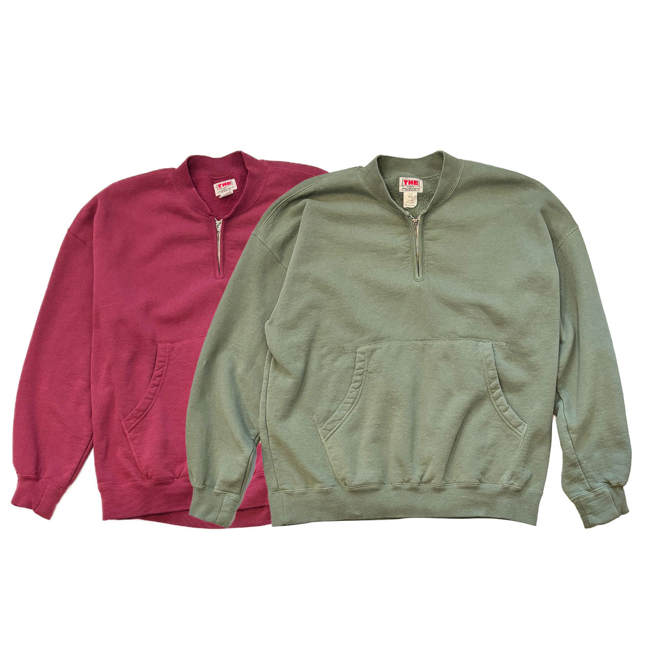 【THE UNION｜THE FABRIC】F-ZIP SWEAT｜TF-00531