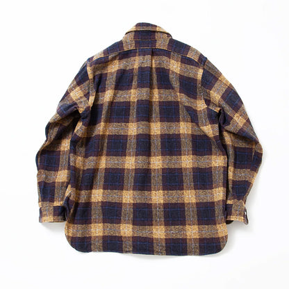 【THE CORONA UTILITY】W.C.W SHIRT PULLOVER / Yellow × Brown｜CS005-25-01