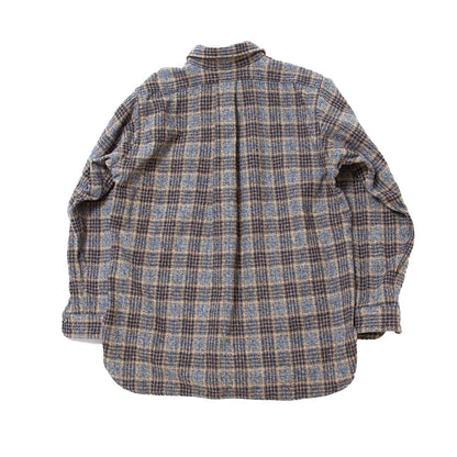【THE CORONA UTILITY】W.C.W SHIRT PULLOVER / Yellow × Brown｜CS005-25-01