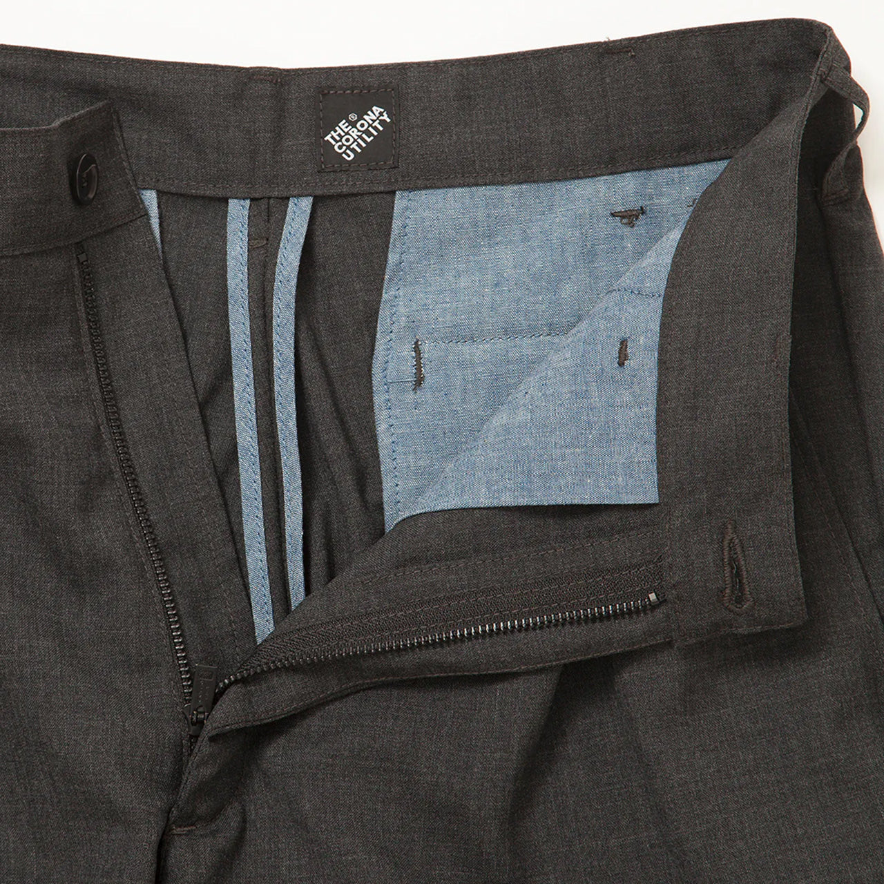 THE CORONA UTILITY】2T DESERT SLACKS / Top Charcoal｜CP026