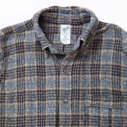 【THE CORONA UTILITY】W.C.W SHIRT PULLOVER / Yellow × Brown｜CS005-25-01