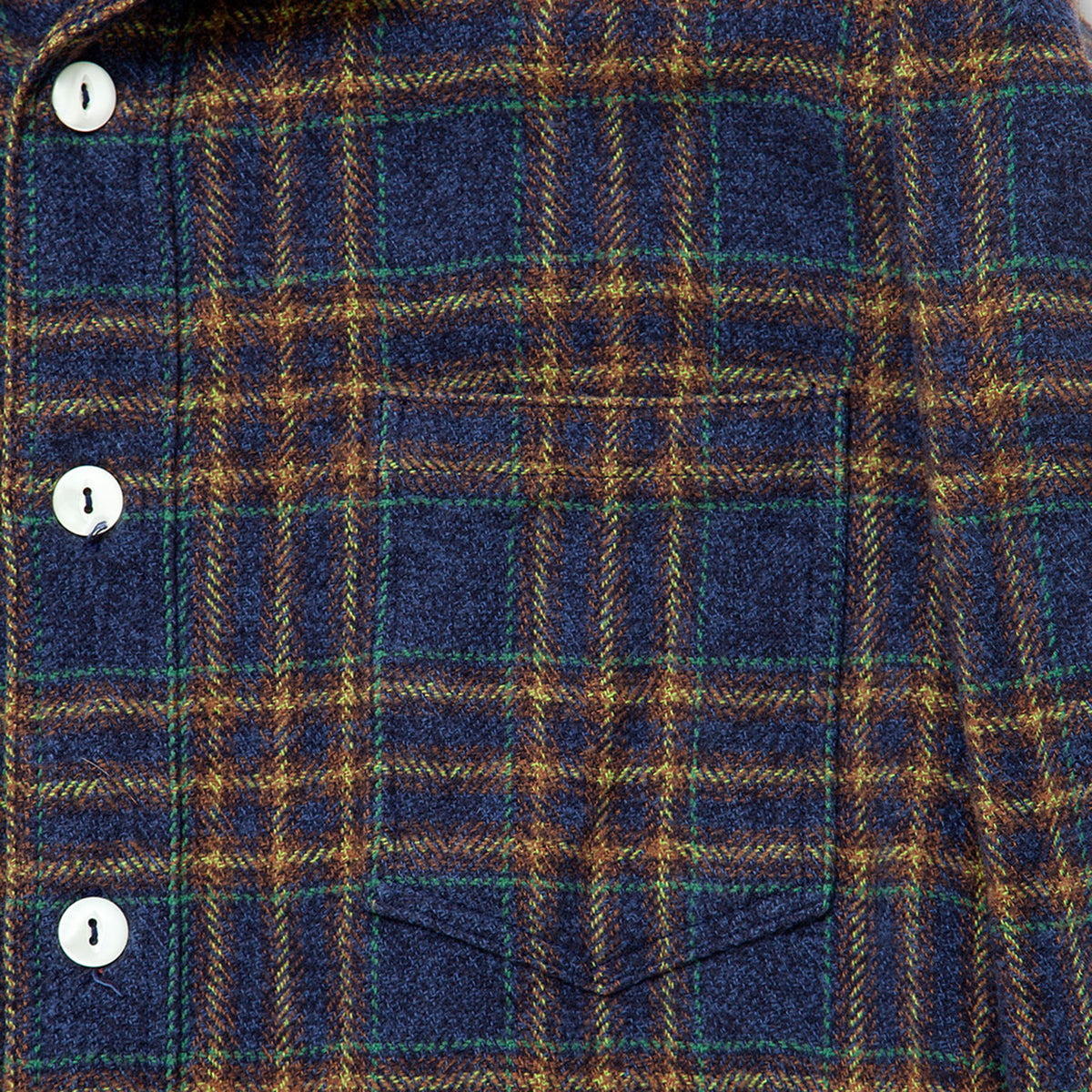【THE CORONA UTILITY】NAVY 1POCKET SHIRT｜CS001-26-03