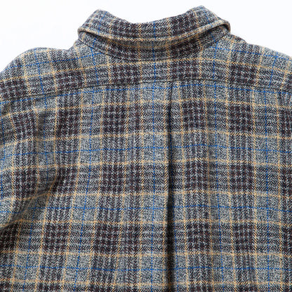 【THE CORONA UTILITY】W.C.W SHIRT PULLOVER / Yellow × Brown｜CS005-25-01