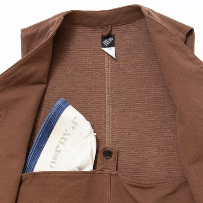 【THE CORONA UTILITY】GAME VEST / Brown｜CV002-25-04