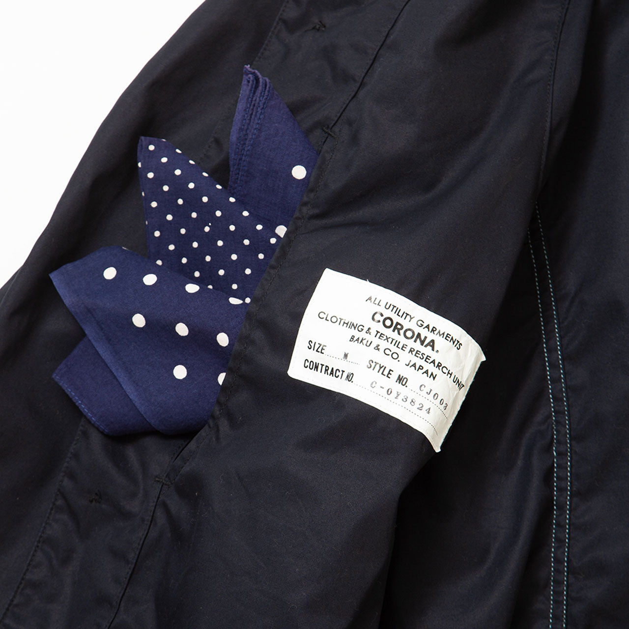 【THE CORONA UTILITY】SHERRY・TRAVELERS SPORTS COAT｜CJ003-26-01