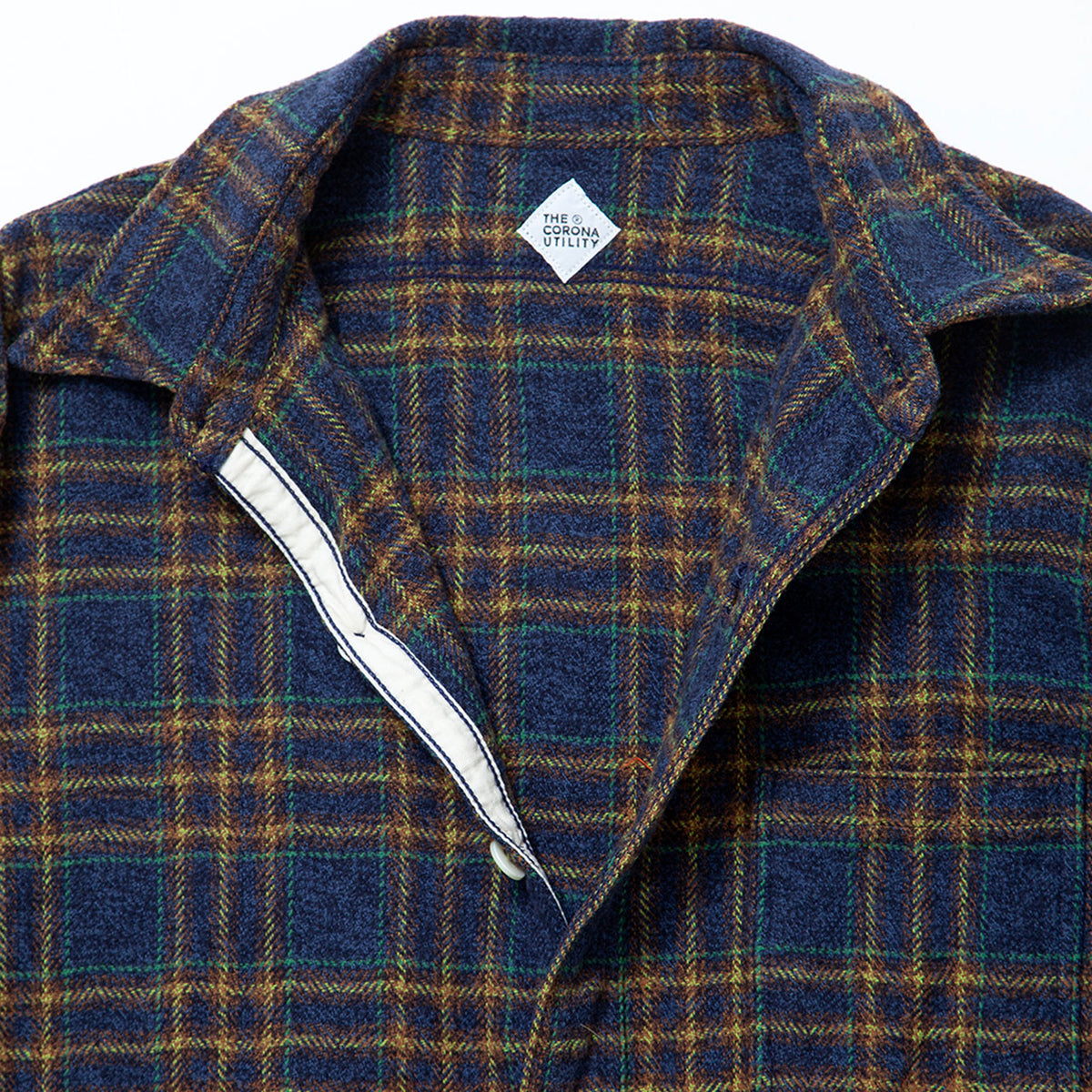 【THE CORONA UTILITY】NAVY 1POCKET SHIRT｜CS001-26-03