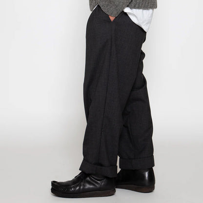 【THE CORONA UTILITY】2T DESERT SLACKS / Top Charcoal｜CP026-25-01