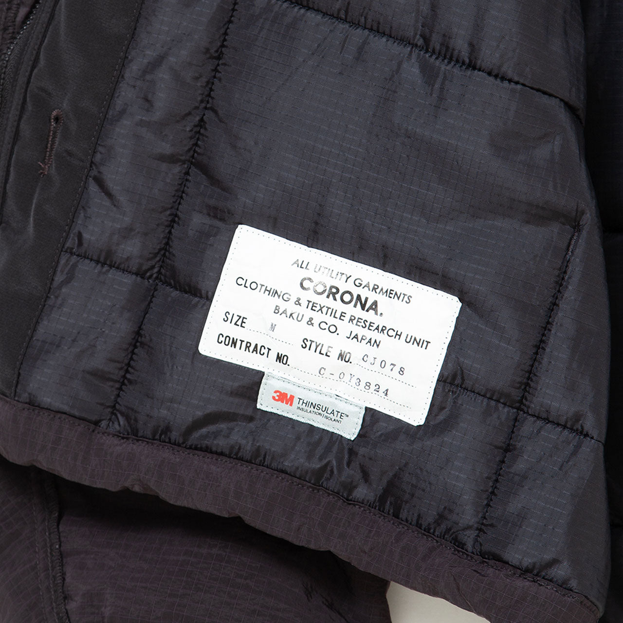 【THE CORONA UTILITY】EX-50 LINER JACKET｜CJ078