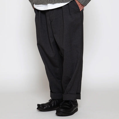 【THE CORONA UTILITY】2T DESERT SLACKS / Top Charcoal｜CP026-25-01