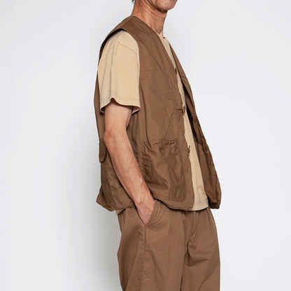 【THE CORONA UTILITY】GAME VEST / Khaki｜CV002-25-03