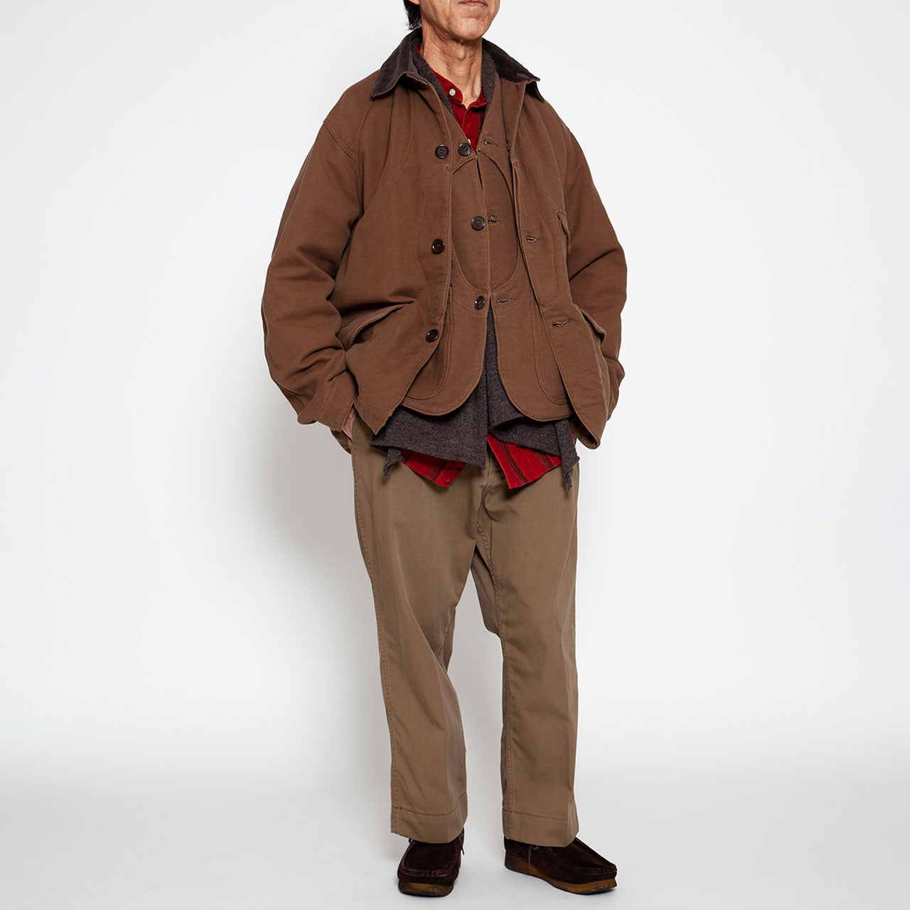 THE CORONA UTILITY】GAME JACKET / Brown｜CJ001-25-10 – FROLIC通販