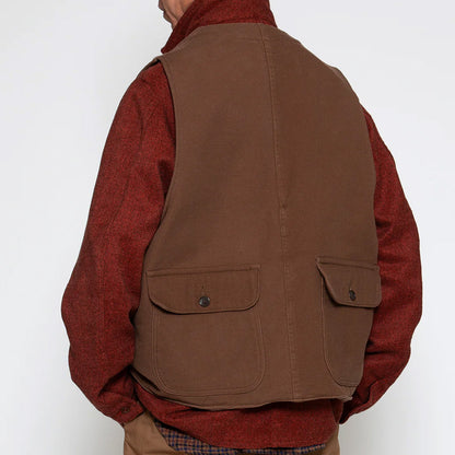 【THE CORONA UTILITY】GAME VEST / Brown｜CV002-25-04