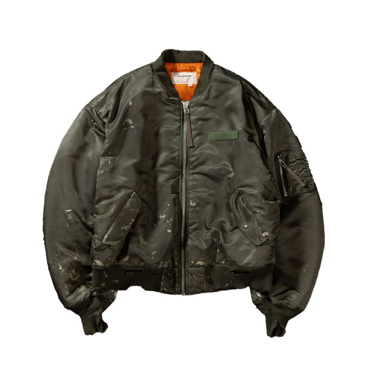 【ANACHRONORM】DIRTY NYLON MA-1｜AN395