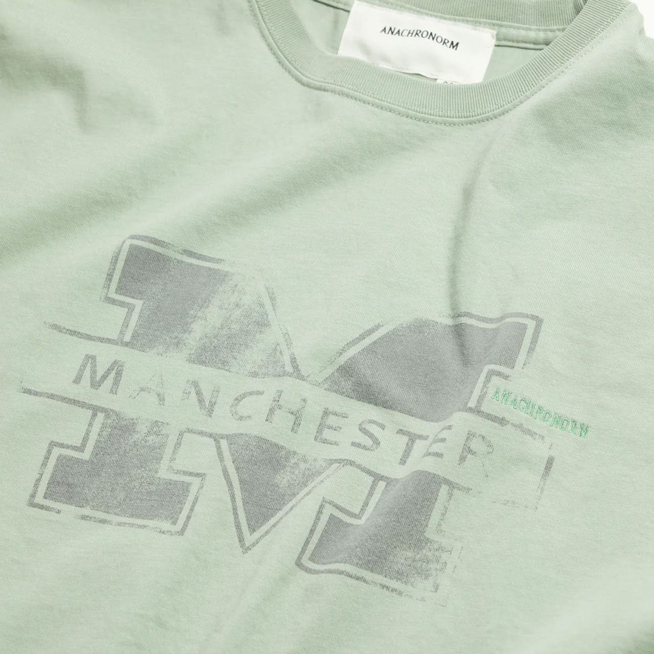 【ANACHRONORM】MANCHESTER PRINTED S/S T-S｜AN368
