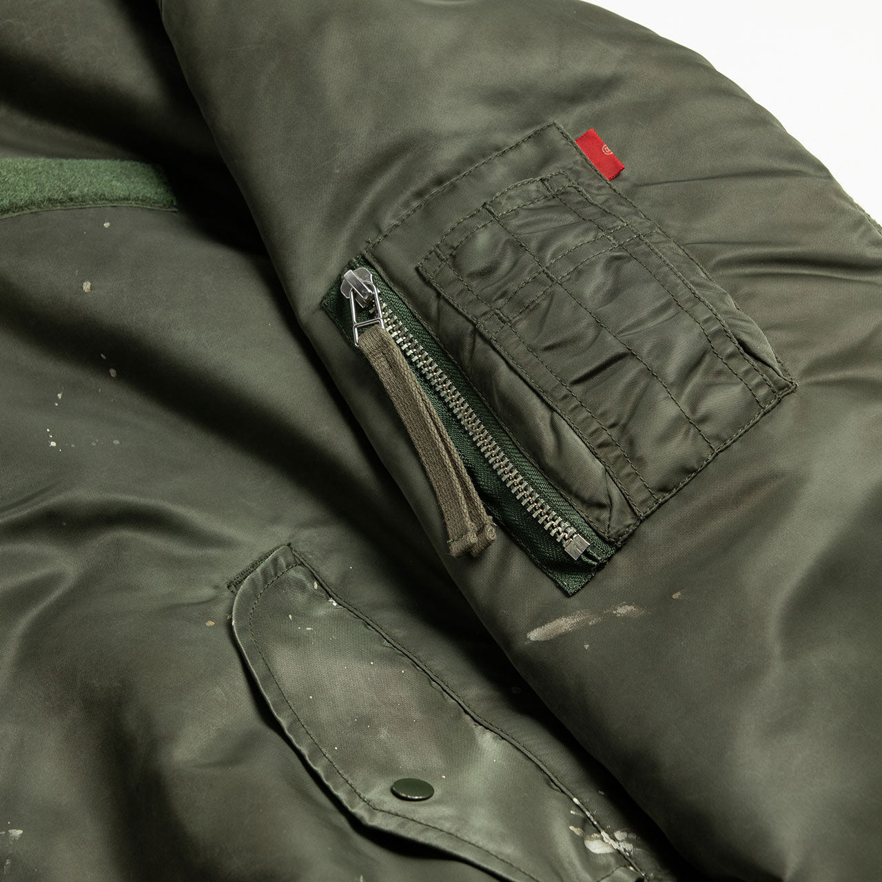 【ANACHRONORM】DIRTY NYLON MA-1｜AN395