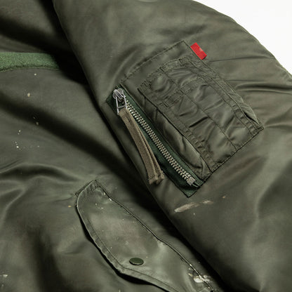 【ANACHRONORM】DIRTY NYLON MA-1｜AN395