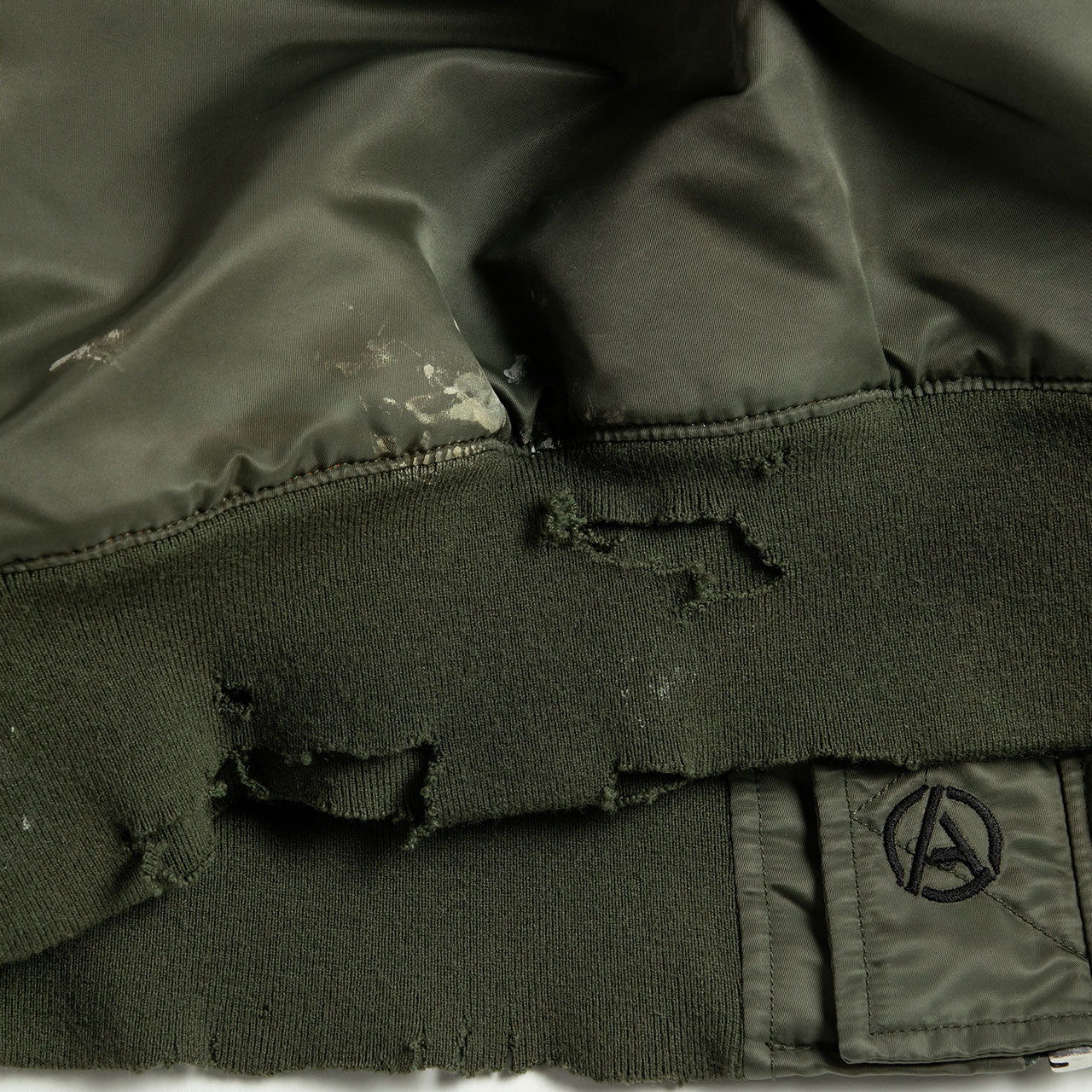 【ANACHRONORM】DIRTY NYLON MA-1｜AN395