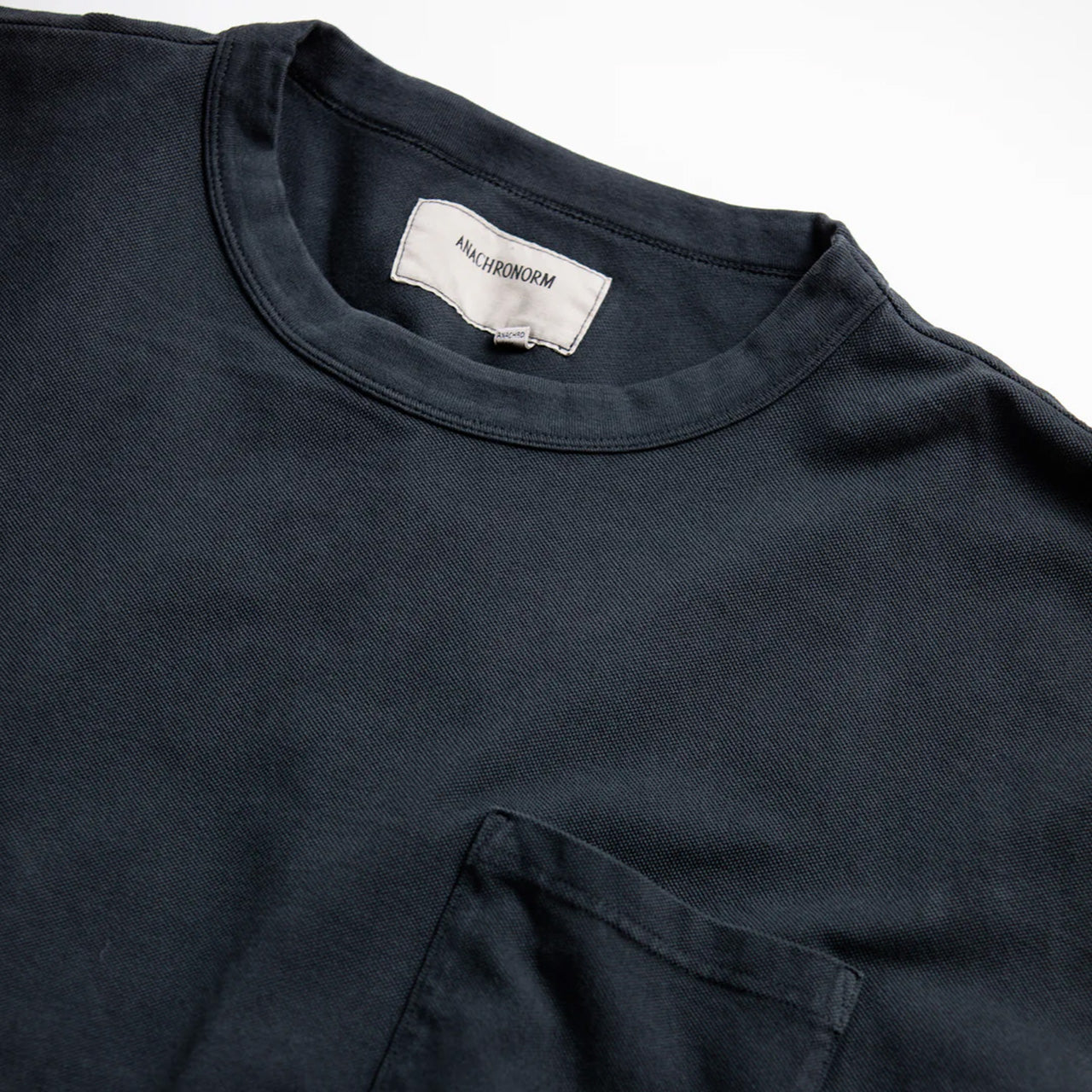 【ANACHRONORM】MOSS STITCH POCKET S/S T-S｜AN353