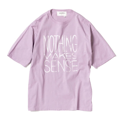 【ANACHRONORM】NOTHING MAKES SENSE PRINTED S/S T-S｜AN356