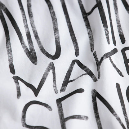 【ANACHRONORM】NOTHING MAKES SENSE PRINTED S/S T-S｜AN356