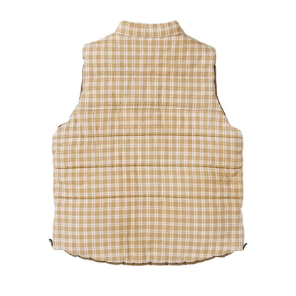 【ANACHRONORM】CHECK BATTING VEST｜AN479