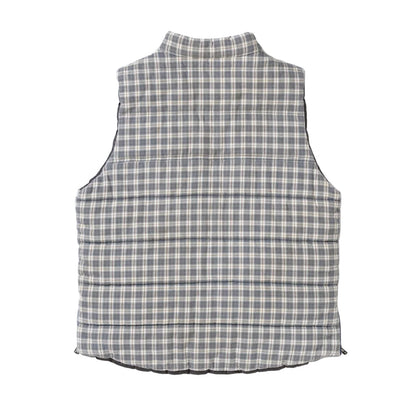 【ANACHRONORM】CHECK BATTING VEST｜AN479