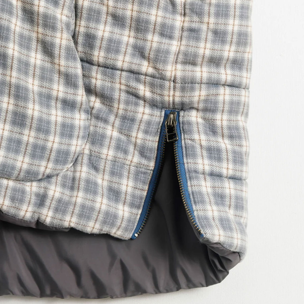 【ANACHRONORM】CHECK BATTING VEST｜AN479