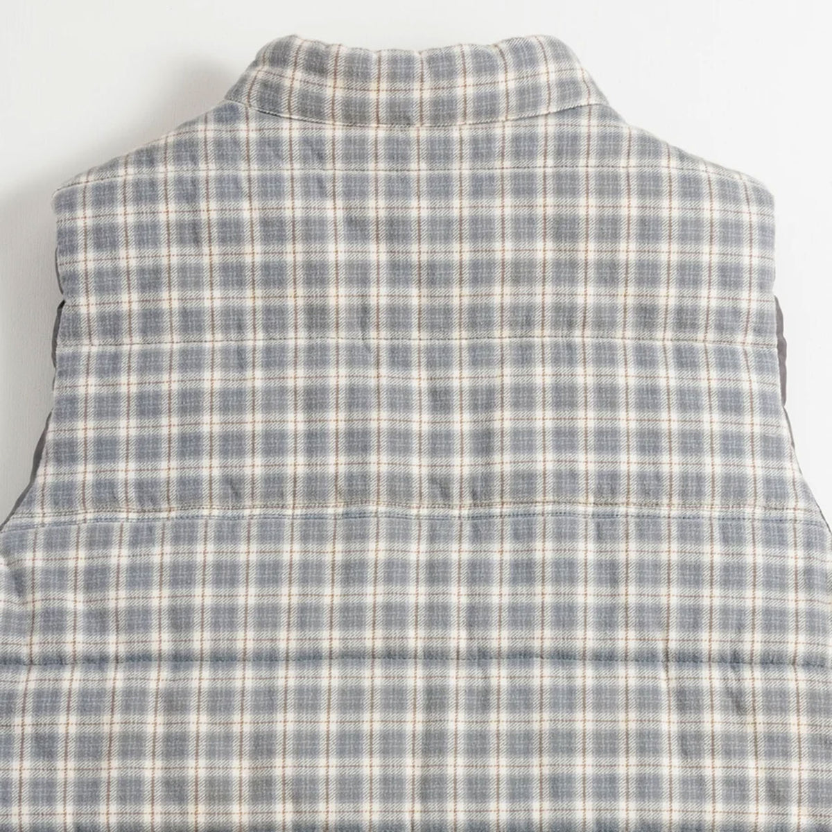 【ANACHRONORM】CHECK BATTING VEST｜AN479