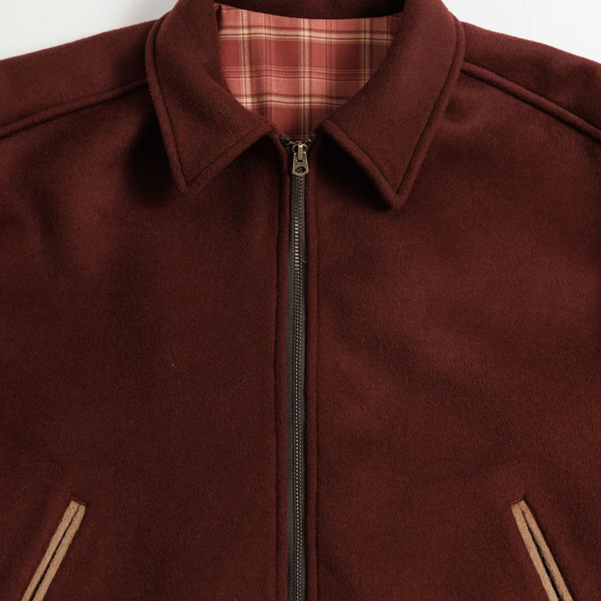 【ANACHRONORM】MELTON WOOL DRIZZLER JACKET｜AN478