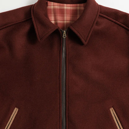 【ANACHRONORM】MELTON WOOL DRIZZLER JACKET｜AN478