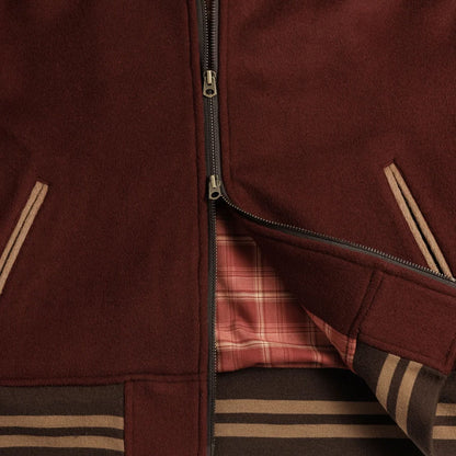 【ANACHRONORM】MELTON WOOL DRIZZLER JACKET｜AN478