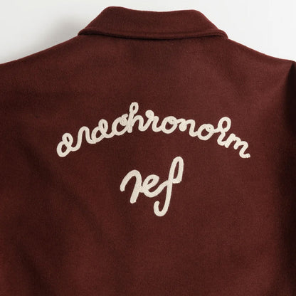 【ANACHRONORM】MELTON WOOL DRIZZLER JACKET｜AN478
