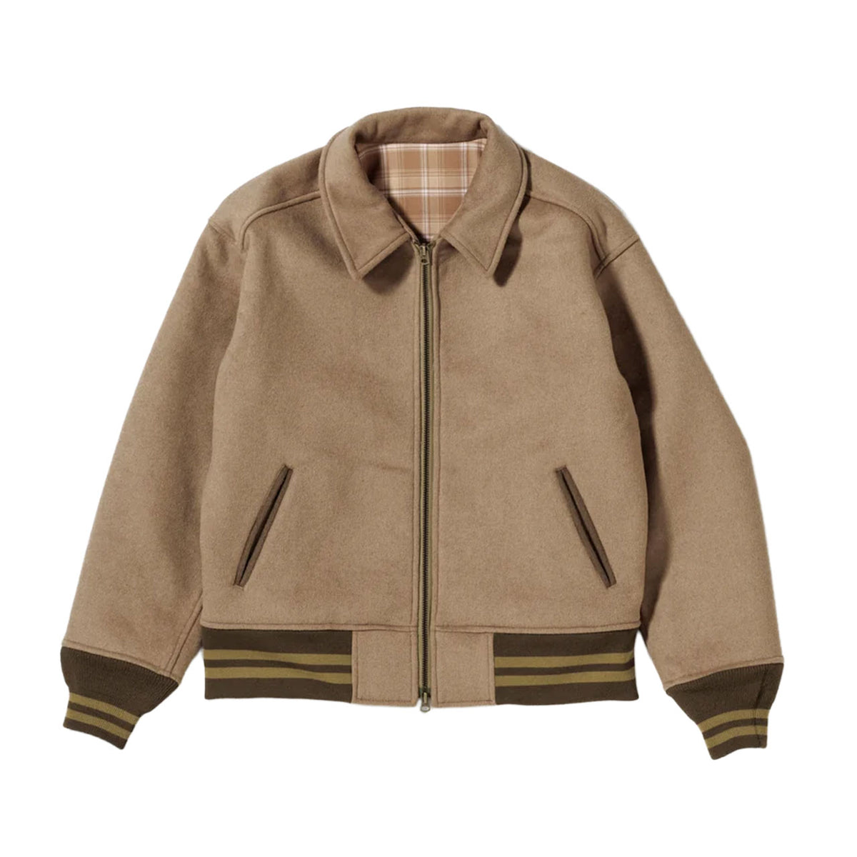 【ANACHRONORM】MELTON WOOL DRIZZLER JACKET｜AN478
