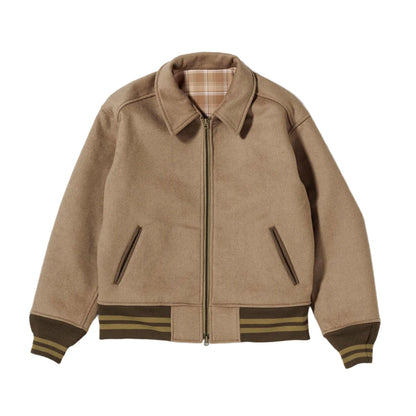 【ANACHRONORM】MELTON WOOL DRIZZLER JACKET｜AN478