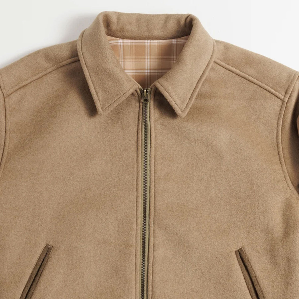 【ANACHRONORM】MELTON WOOL DRIZZLER JACKET｜AN478