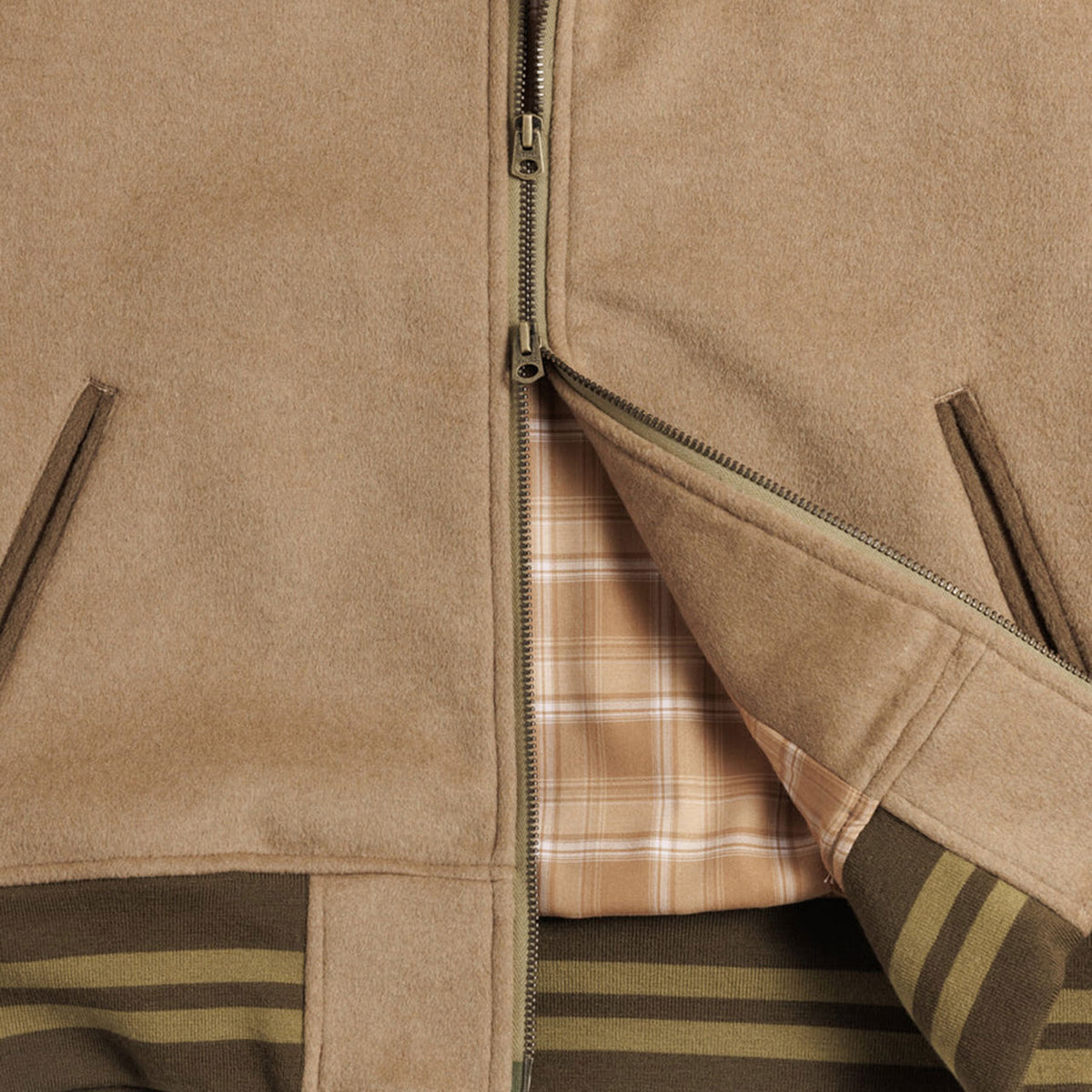 【ANACHRONORM】MELTON WOOL DRIZZLER JACKET｜AN478