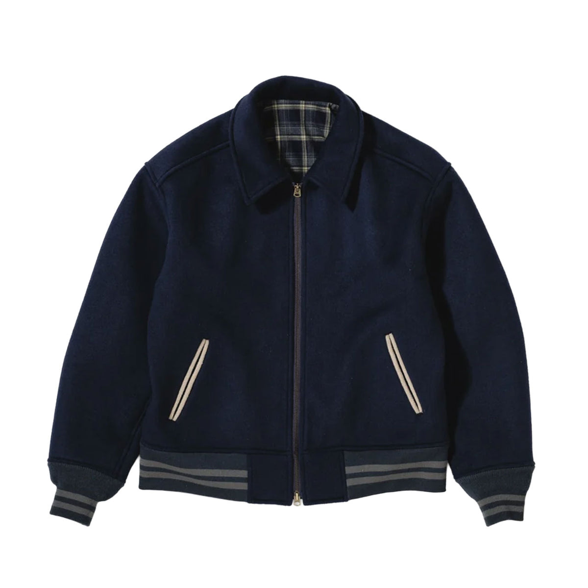 【ANACHRONORM】MELTON WOOL DRIZZLER JACKET｜AN478