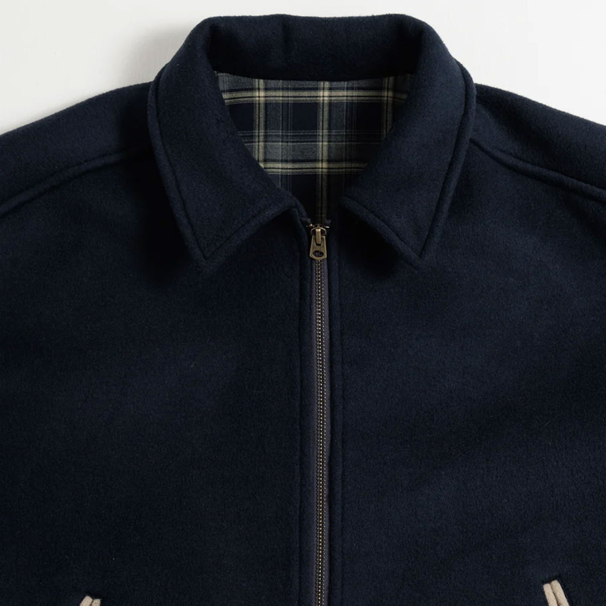 【ANACHRONORM】MELTON WOOL DRIZZLER JACKET｜AN478