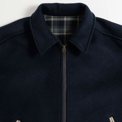 【ANACHRONORM】MELTON WOOL DRIZZLER JACKET｜AN478