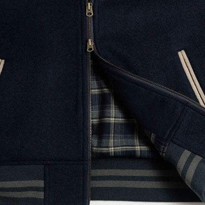 【ANACHRONORM】MELTON WOOL DRIZZLER JACKET｜AN478