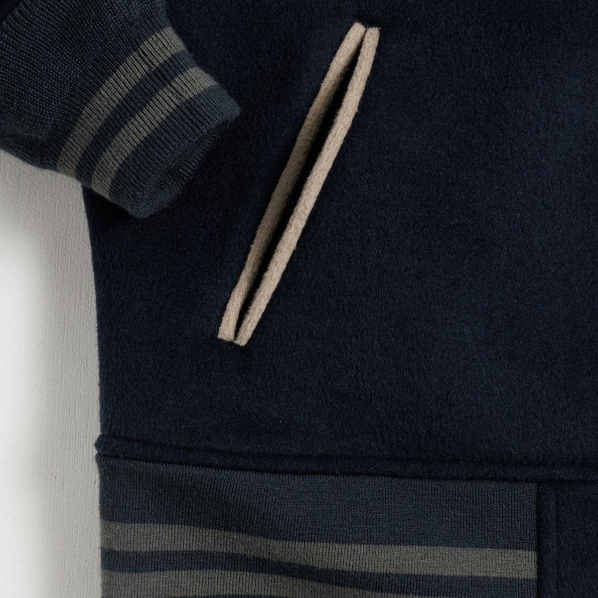 【ANACHRONORM】MELTON WOOL DRIZZLER JACKET｜AN478